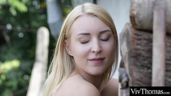 Preview 2 of Stroke Cei - Cute blonde and sexy brunette fuck unaware they are being watched