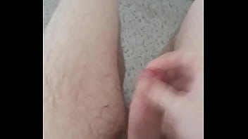 Preview 4 of Sunny 2018 Xvideo - Edging uncut cock after shower until huge cum load