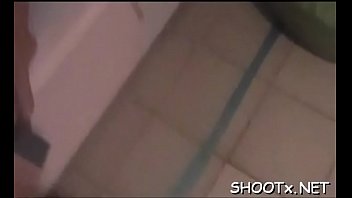 Preview 1 of Anal At Home - Pole stuffed playful barely legal gal Tanya&#039_s wet honey pot