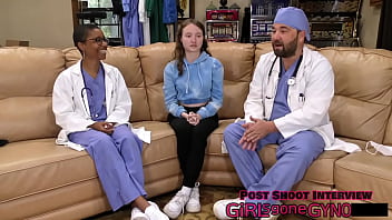 Preview 4 of English Girl Porn Hd - Tampa University Entrance Physical - Serena Morgan