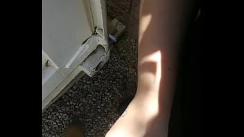 Preview 1 of Big Cock Hindi Movies - Gerald A. Ducheine getting quicky head outside,  outdoors during work from 1 of his co-workers. The Goddess named Christina!!!