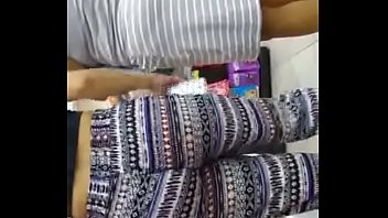 Preview 2 of Mom Hot Sad Son - Novinha gostosa no mercado.