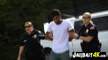 Preview 2 of Joti Magar Xxx Bf - Crime suspect gets captured by the big titted rough officers