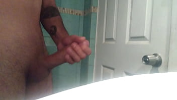 Preview 1 of Teengral Sex - Masturb&aacute_ndome y eyaculando en el ba&ntilde_o