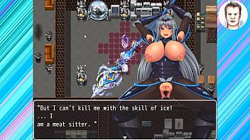 Preview 1 of Hot Mom Stuk Kichen Sex Video - Hellfrost Flesh Toilet Knight Styria - Conspiracy of the Slut Lord and the Demon Part 6: An hour and a half of nerds losing at a video game ASMR (colorized)