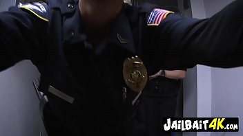 Preview 3 of Kolvina - Hot threesome among a black big sized suspect and two hoes