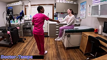 Preview 1 of Peta Jena - Dr Tampa - Tampa University Entrance Physical - Serena Morgan