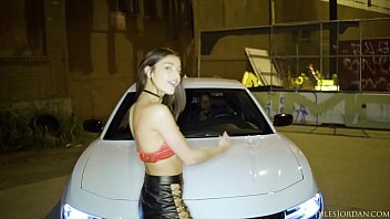 Preview 1 of Teen Sex Guarapari - Jules Jordan - Emily Willis Interracial,  She Takes Two Guys On A Wild Ride!