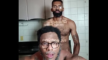 Preview 3 of Mommy Sleep Daddy Fuck Me - Black on Black with flaviomineirodt