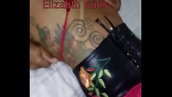 Preview 4 of Spor Milf - Elizabth G&oacute_es maltrata Escravinho amarrado..