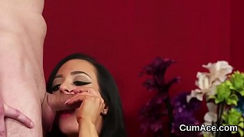 Preview 1 of Mother Altyazili - Spicy honey gets cumshot on her face swallowing all the jism