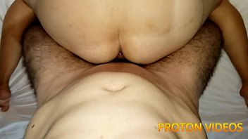 Preview 4 of Franco And Babalu - Brazilian submissive curly blonde Natasha Sub doing facefuck deepthroat till vomit on Proton Cook - p4