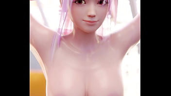 Preview 1 of Romantea Mom - Honoka Showing and Flexing Boobs