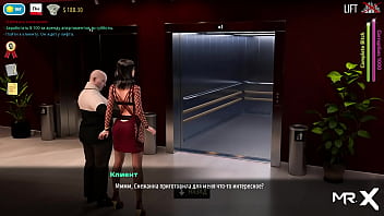 Preview 2 of Sqirm Bondage - FashionBusiness - sucks finger while caressing herself E2 #40