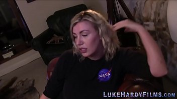 Preview 1 of Hd Big Tit Ass - Busty blonde pov strokes Luke Hardy