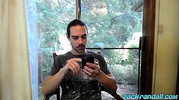 Preview 1 of Pashto Nalo Xxx - Stud Zack Randall plays with his dick and earns a cumshot