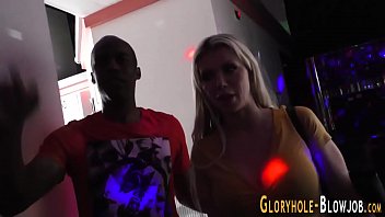 Preview 2 of Arab Lund Xxx - Stockinged whore sucks massive black cock