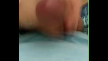 Preview 4 of Futanari Forced Cum - Chaval se masturba en skype mientras le controlo la paja