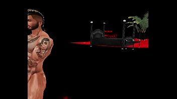 Preview 3 of Clevage Nipple Candid - Horny IMVU stud YannisV4 fucks big ass Indian chick