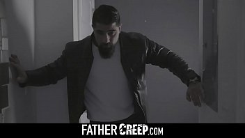Preview 1 of Babes Lela - stepSon sucks his StepDad and gets pounded bareback