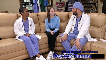 Preview 4 of Bradar Amd - Dr Tampa - The Virginity Clinic - Serena Morgan