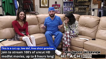 Preview 4 of Alalanah Rae Swaf - Become Doctor-Tampa To Give Freshman Mandatory Hitachi Orgasm - Solana