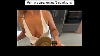 Preview 2 of Gianna Michaels Fucks Shemale - Come prepare a coffee with me ️Vem preparar um caf&eacute_ comigo#brazilian #housewife #sexy #LUNA #coffee #cafe #hot #Go...