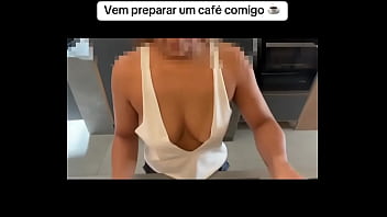 Preview 1 of Gianna Michaels Fucks Shemale - Come prepare a coffee with me ️Vem preparar um caf&eacute_ comigo#brazilian #housewife #sexy #LUNA #coffee #cafe #hot #Go...