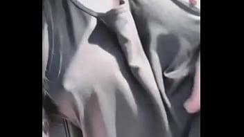 Preview 3 of Arab Sweet Sex - Hot Pinay Vlogger Boobs Teasing on Car  Nalilibugan habang nasa byahe - AsianPinay