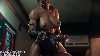 Preview 1 of Soa Girl - ada wong gets throatfucked and creampied