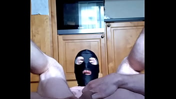 Preview 2 of Black N Wiht - Ass pounding cock playing
