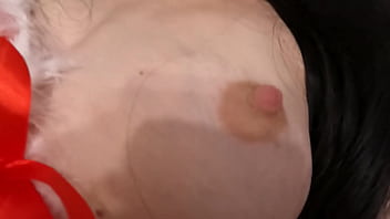 Preview 4 of Young Gir Hand Job - Merry Christmas and Happy New Year Collection