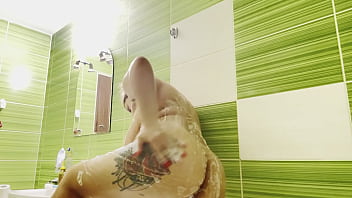 Preview 4 of Norway Bf Vidio - big tits and hot ass take a shower alone