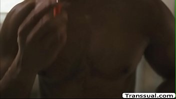 Preview 1 of Si Ster - Ladyboy Kayleigh gets anal by dudes BBC