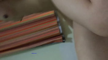Preview 4 of Ino Dildo Fuck Tube Movies - 打工小情侣周末在家全程自拍视频