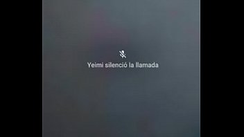 Preview 2 of Dog Video Xxxci - VIDEO LLAMADA CON YEIMI PUTA BADOO 19 A&Ntilde_OS