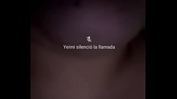 Preview 3 of Dog Video Xxxci - VIDEO LLAMADA CON YEIMI PUTA BADOO 19 A&Ntilde_OS