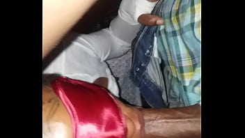 Preview 2 of Brandi Belle Fucks Lucky Fan - Black girl sucking for cash