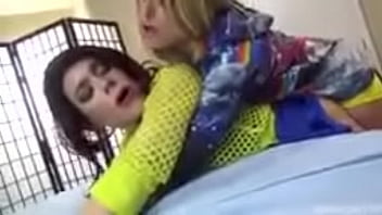 Preview 2 of Xhamsters Mom Japan - Sissy fucked with rainbow strapon