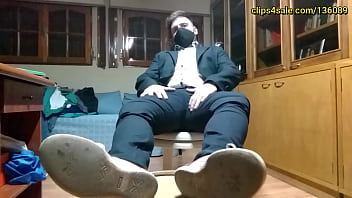 Preview 2 of Mom Sex With Boy Japan - Walter Shows Off and Jerks Off