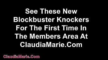 Preview 4 of Www Six Xxxx - Claudia Marie New 3, 500 cc Implants!