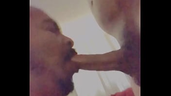 Preview 4 of Prank Vibrator - Sucking off straight horny