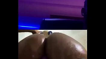 Preview 2 of Fuck With Kiss - Instagram cam girl teasing Nigerian Rtist Mc Galaxy