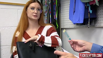 Preview 1 of Montana Jade - Redhead Teen First College Halloween Party Gets Trush