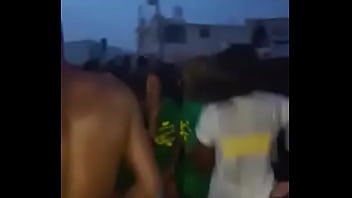 Preview 2 of Mon Fucks Young Boy - Haitian girl twerking exposing pink