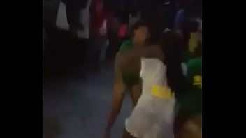 Preview 4 of Mon Fucks Young Boy - Haitian girl twerking exposing pink