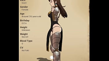Preview 1 of X Xxxpn - 7 Deadly Sins Grand Cross - Green &quot_Creation&quot_ Fighter Diane 360 Hero Motions Animations Portrait Mode