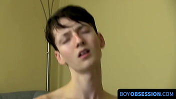 Preview 4 of Big Oldje - BoyObsession.com - Benjamin Riley&#039_s anal toy stuffing fantasy with a slim twink twist