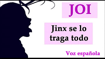 Preview 1 of Sexsi Bideos - JOI con Jinx,  quiere sacarte la leche a lo loco.