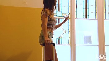 Preview 1 of Nora I Kiko - Frida Sante screams while she creams getting her pussy and asshole banged